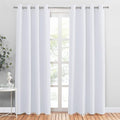 PONY DANCE Pure White Curtain 80 inches Long by PONYDANCE