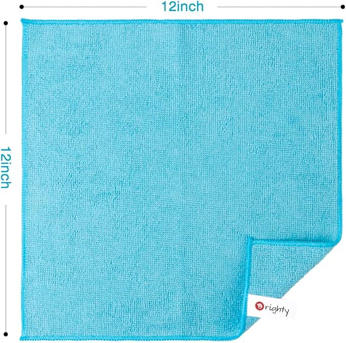 Orighty Microfiber Cleaning Cloth Pack of 12, Microfiber Towels - Image 5