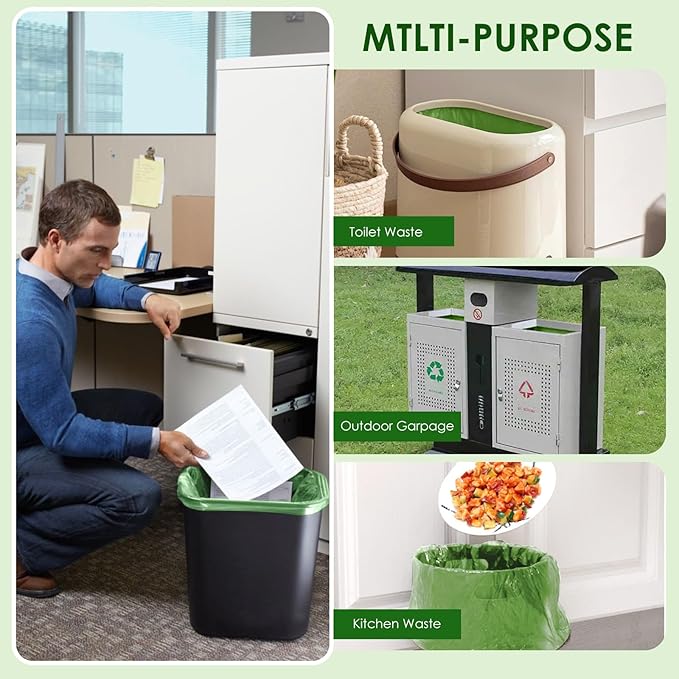 10-13 Gallon Compostable Trash Bags - Image 5