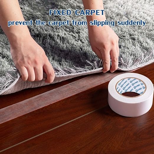 Heavy Duty Carpet Tape Double Sided 3 in x 20YD Rug Tape - Image 4