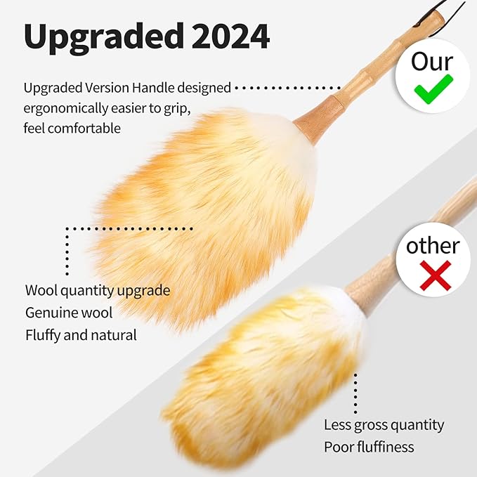 Feather Duster, Lambswool Duster - Image 3
