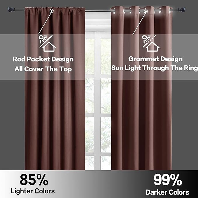 RYB HOME RV Curtains Blackout - Image 5