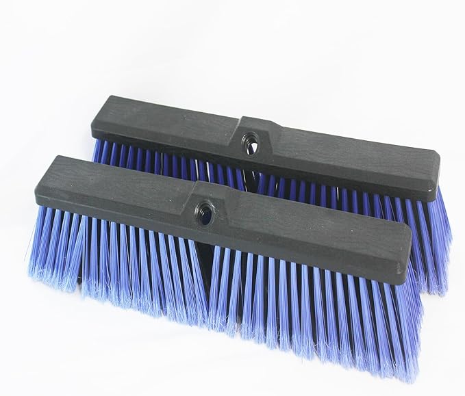 2PCS Push Broom Head Outdoor Large Stiff Bristle Broom Head - Image 11