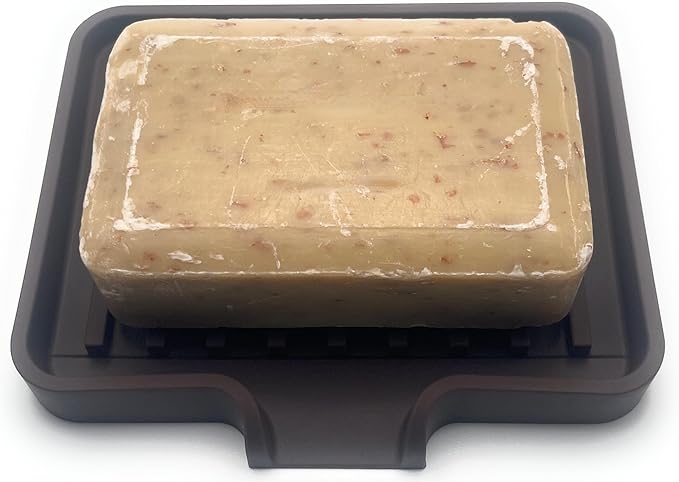 Happitasa Silicone Soap Dish Tray and Sponge Holder - Image 2
