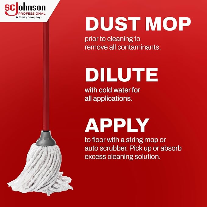 SC Johnson Professional Heavy Duty Neutral Floor & Surface Cleaner 1 Gallon - Image 7