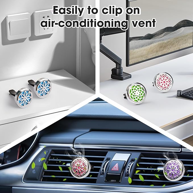 ttstar Car Diffuser Vent Clip - 30mm Aromatherapy Essential Oil - Image 7