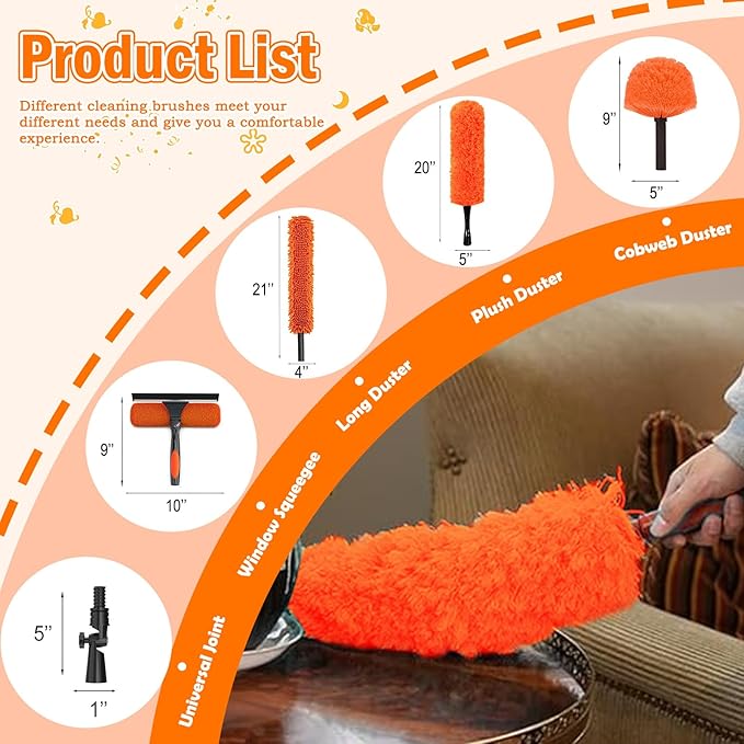 36FT High Reach Duster Cleaning Kit - Image 2