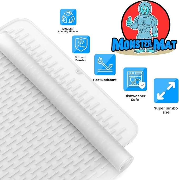 Extra Large heavy duty silicone dish drying mat - Image 7