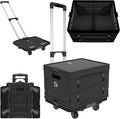 Wellmax WM99800BK Rolling Crate Cart by Wellmax
