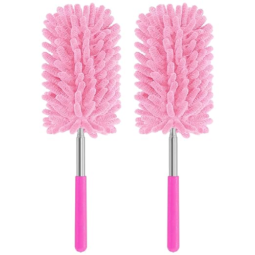 Mini Duster for Cleaning, 360° Bendable Hand Dusters by TIMIVO