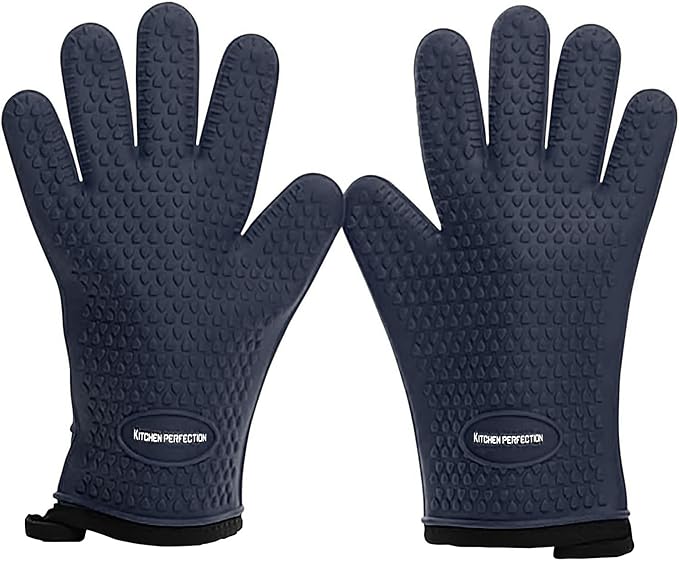 KITCHEN PERFECTION Silicone Smoker Oven Gloves by Kitchenperfection