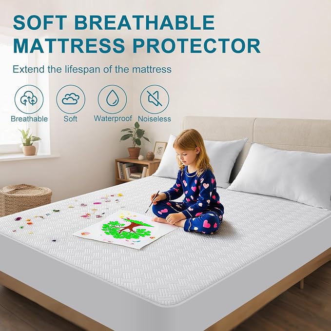 Waterproof Mattress Protector Twin XL Size - Image 3