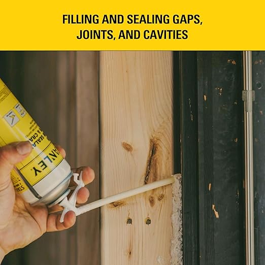 Stanley F905 Gaps & Cracks Sealant – Polyurethane Spray Foam Insulation - Image 5