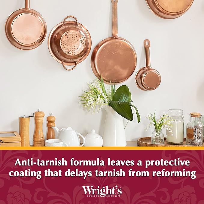 Wright's Copper and Brass Cream Cleaner - Image 4