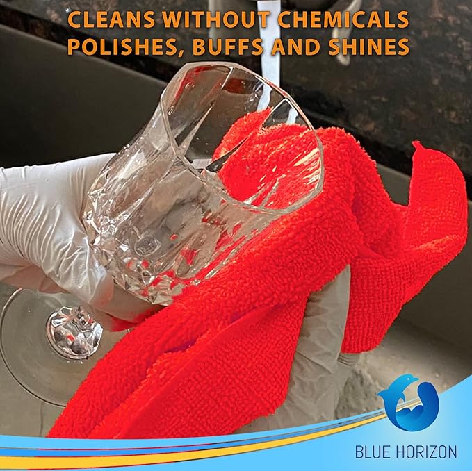 Microfiber Cleaning Towels, 3 Dozen Commercial and Household Bulk Pack - Image 6
