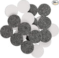 SoftTouch 1 1/2" Round Heavy Duty Felt Furniture Pads by SOFTTOUCH