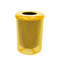 Coated Outdoor Furniture 32-Gallon Heavy-Duty Punched Steel Round Trash by CoatedOutdoorFurniture