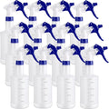 Eccliy 12 Pcs 16 Oz Plastic Spray Bottle, Adjustable Empty Reusable Sprayer by Eccliy