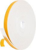 Weather Stripping Door Seal Strip, Strong Adhesive, Lightproof, Soundproof by Amzjjle