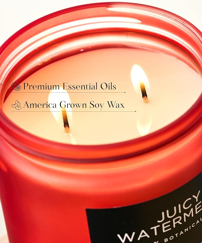 M&SENSE Juicy Watermelon Scented Candle - Image 4