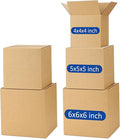 Assorted-Sizes-Shipping-Boxes-45-Pack: 4x4x4 & 5x5x5 & 6x6x6 by POEVER