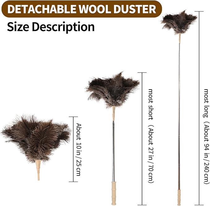 Extendable Cleaning Duster 94 Inch - Image 2