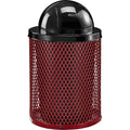 Global Industrial 36 Gallon Outdoor Steel Trash Can by GlobalIndustrial