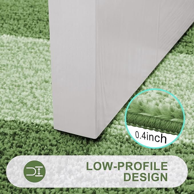 Kitinjoy Indoor Outdoor Door Mat, 59x36 Non-Slip Absorbent Dirt Trapper - Image 4