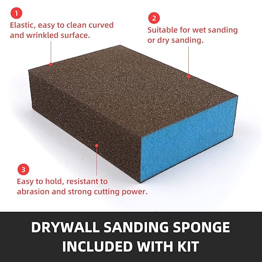 Wall Spackle & Drywall Repair Patch Kit - Image 2