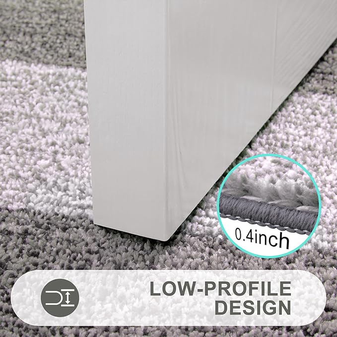 Kitinjoy Indoor Outdoor Door Mat, 36x24 Non-Slip Absorbent Dirt Trapper - Image 4