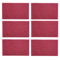 3M Scotch Brite 7447 Very Fine Grade General Purpose Sanding Hand Pads 6Pcs 200 by QLXHBOT