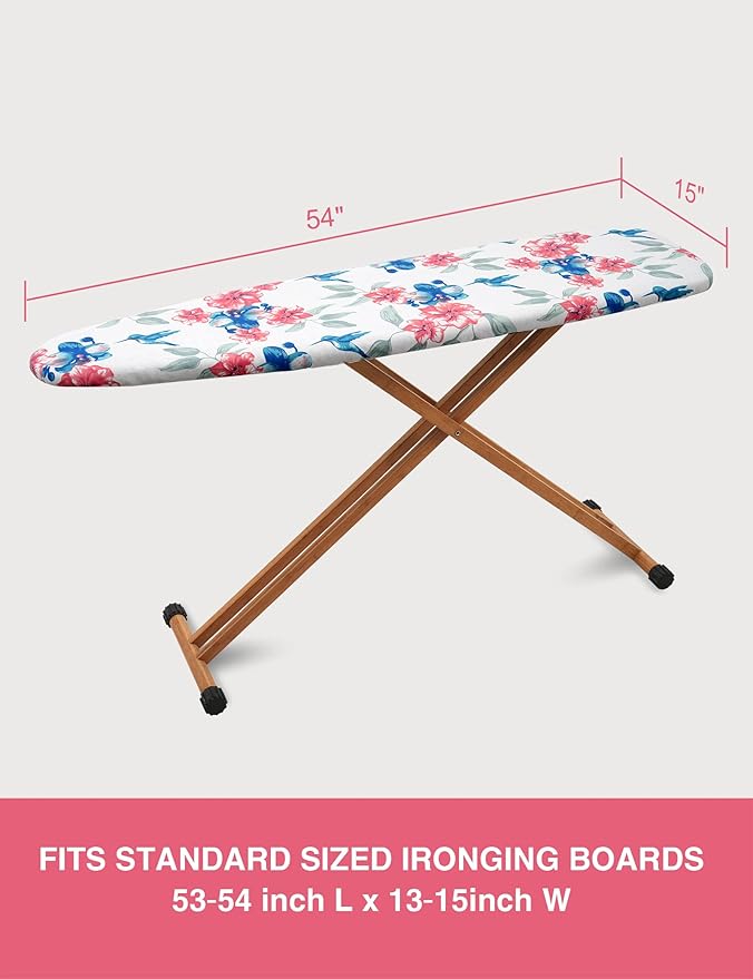 Extra Thick Ironing Board Cover and Pad, Resist Scorching and Staining - Image 5