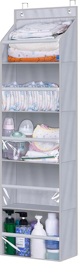 AOODA Over the Door Organizer, Large Capacity Closet Door Hanging Organizer by AOODA