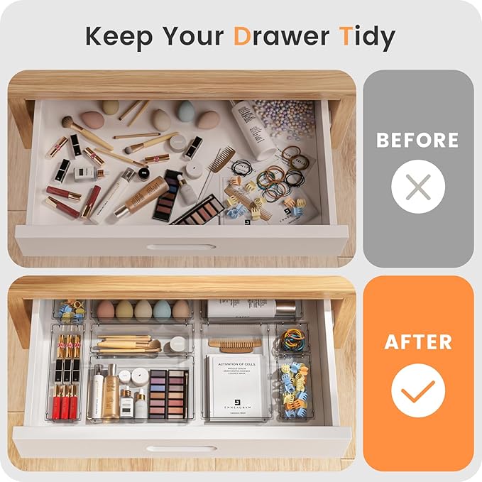 A-LuGei Drawer Organizer, Bathroom Organizers and Storage, Makeup organizer - Image 7