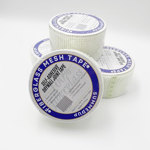 Drywall Repair Tape Fiberglass Mesh Self-Adhesive Drywall Joint Tape 1 Roll 2 - Image 3