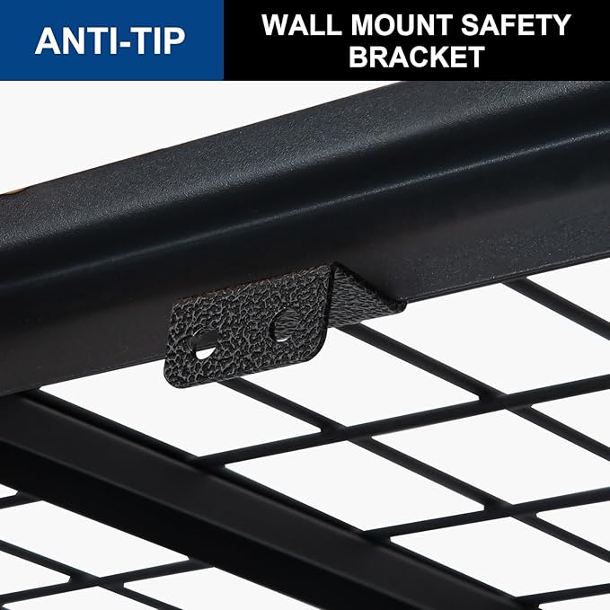 BILT HARD 60" W x 24" D Garage Shelving 3500 LBS, Heavy Duty 5-Tier Metal - Image 7