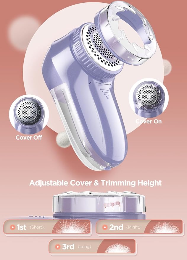 Bymore Fabric Shaver, Lint Remover, Lint Shaver Defuzzer Sweater Shaver - Image 4