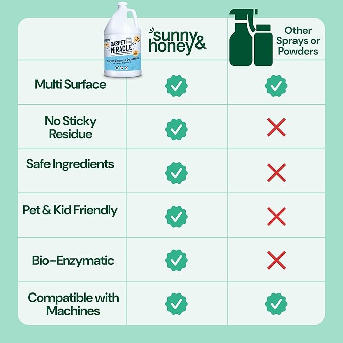 Sunny & Honey Carpet Shampoo & Cleaning Solution - Image 6