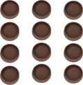 2X2 Round Rubber Caster Cups, Non Slip Furniture Pads, Anti-Slip Gripper by VOCOMO