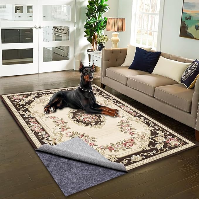 100% Waterproof Non-Slip Rug Pad 6x9 by Unknown