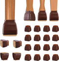 BALEINE 16 Pack Silicone Chair Leg Floor Protectors, Stool Leg Protectors Cap by BALEINE