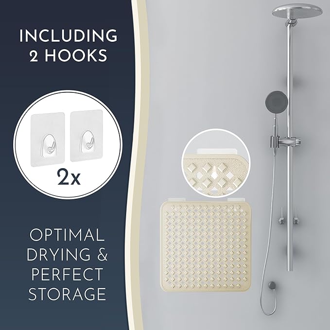 Homerella Anti Slip Shower Mat | Anti Mold Non Slip Bathtub Mat - Image 4