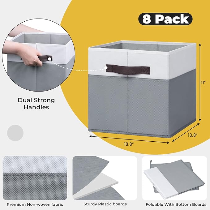 Criusia Storage Cubes 8 pack - Image 4