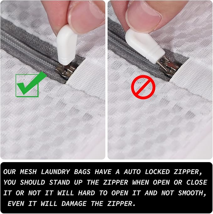 5Pcs Durable Honeycomb Mesh Laundry Bags - Image 7