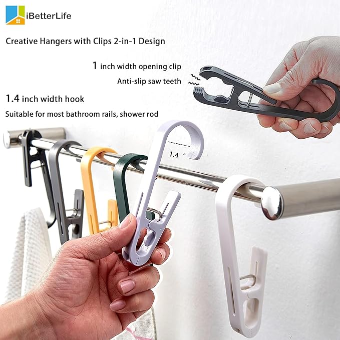 iBetterLife 4Pcs Laundry Hooks - Image 8