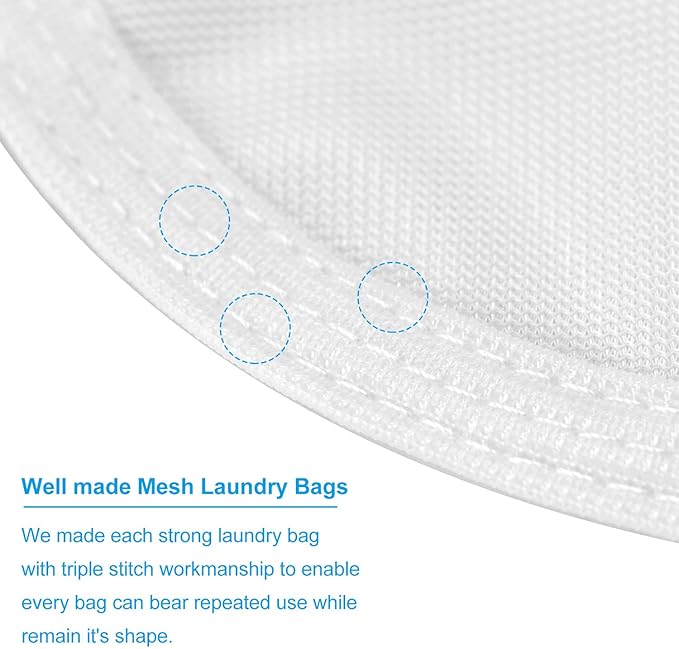 GOGOODA Delicates Laundry Bags, Fine Mesh Wash Bag - Image 4