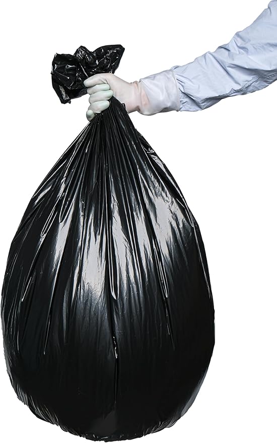 TYPLASTICS 40-45 Gallon Trash Bags Can LIners Heavy Duty 40x46" 1.5 Mil - Image 3