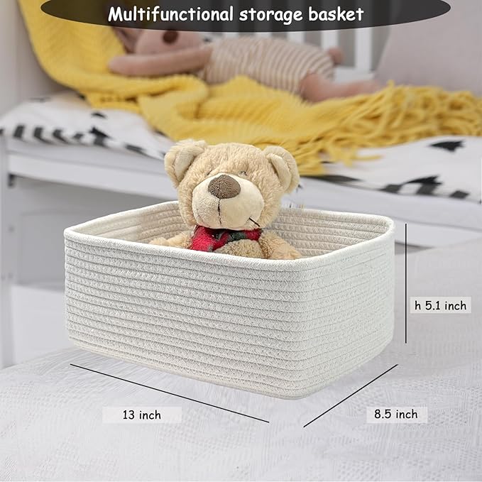 COMFY-HOMI 13" x 8.5" x 5.1" Storage Baskets - Image 4