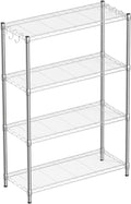 4-Shelf Adjustable Metal Shelf Wire Shelving Unit Storage Rack Display Shelf by GuanRiver