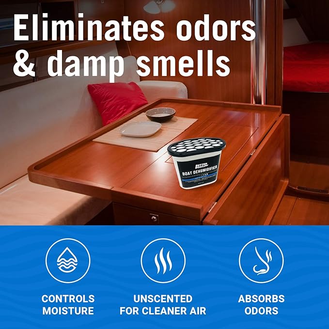 Moisture Absorber and Boat Dehumidifier, Charcoal Odor Remover - Image 2
